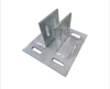 Customized Hot Dip Galvanizing Steel Plate any thickness Steel Embedded Parts In Concrete Construction Weld Zinc Plated